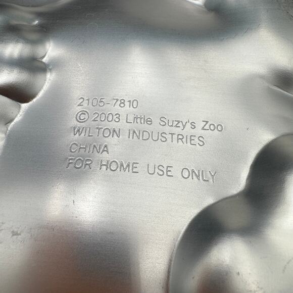 Vintage Little Susies Zoo Wilton Cake Pan 2003  2105-7810 - Picture 3 of 5